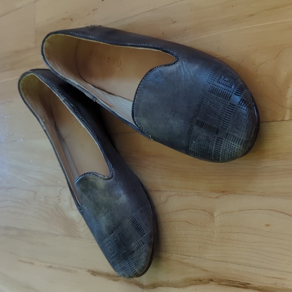 Bed Stu | Cobbler Series Gray Loafers Slip Ons Flats Size 6 Mexico - Picture 2 of 13